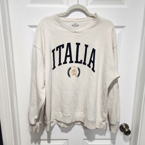 Hollister Cream Pullover